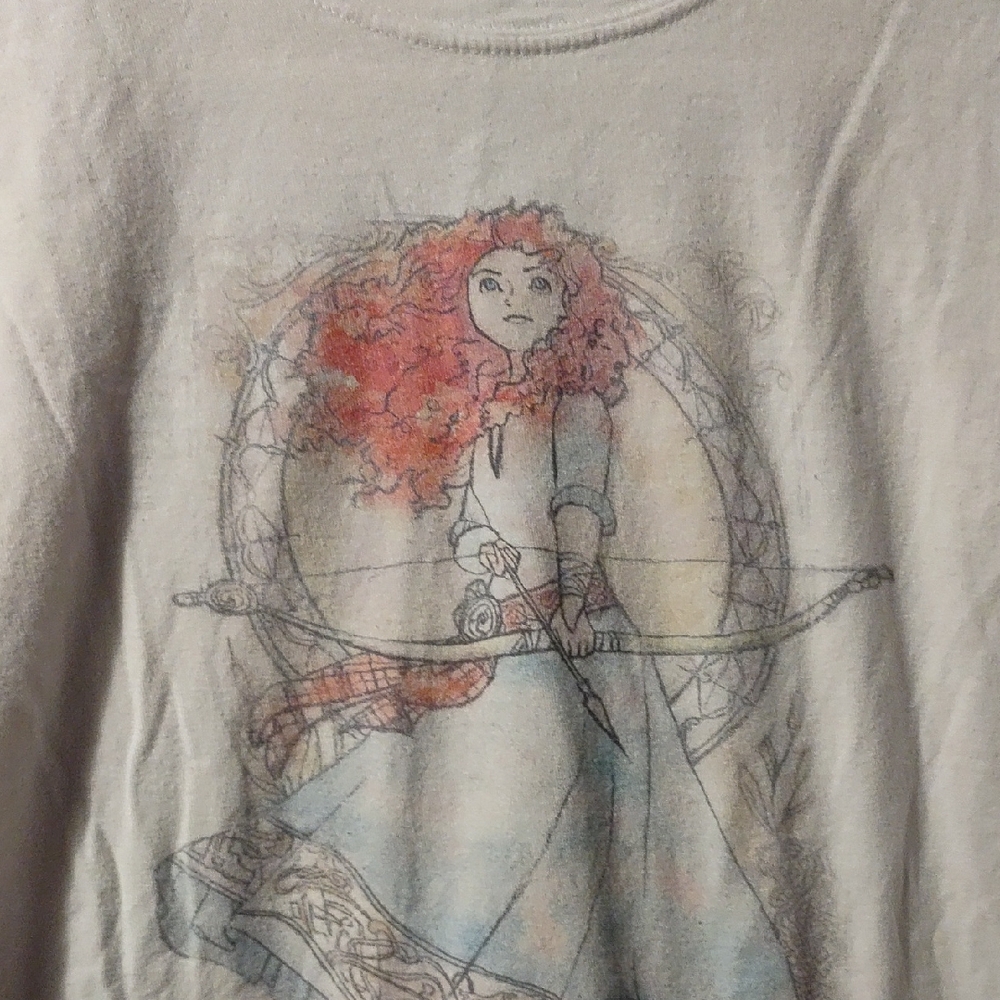Disney Merida Juniors Graphic Tee